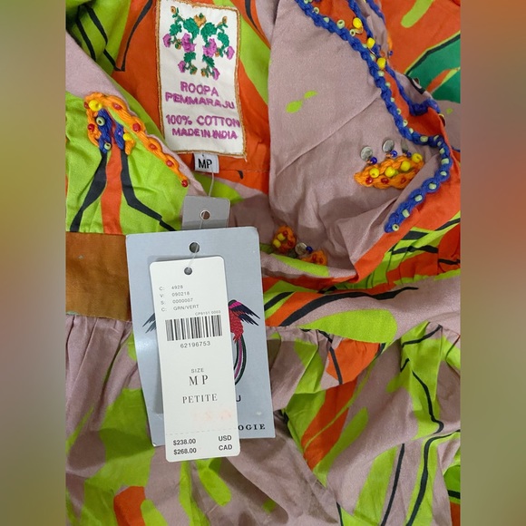 ANTHROPOLOGIE Nerida Midi Dress NEW WITH TAG NWT MP PM - Picture 3 of 10